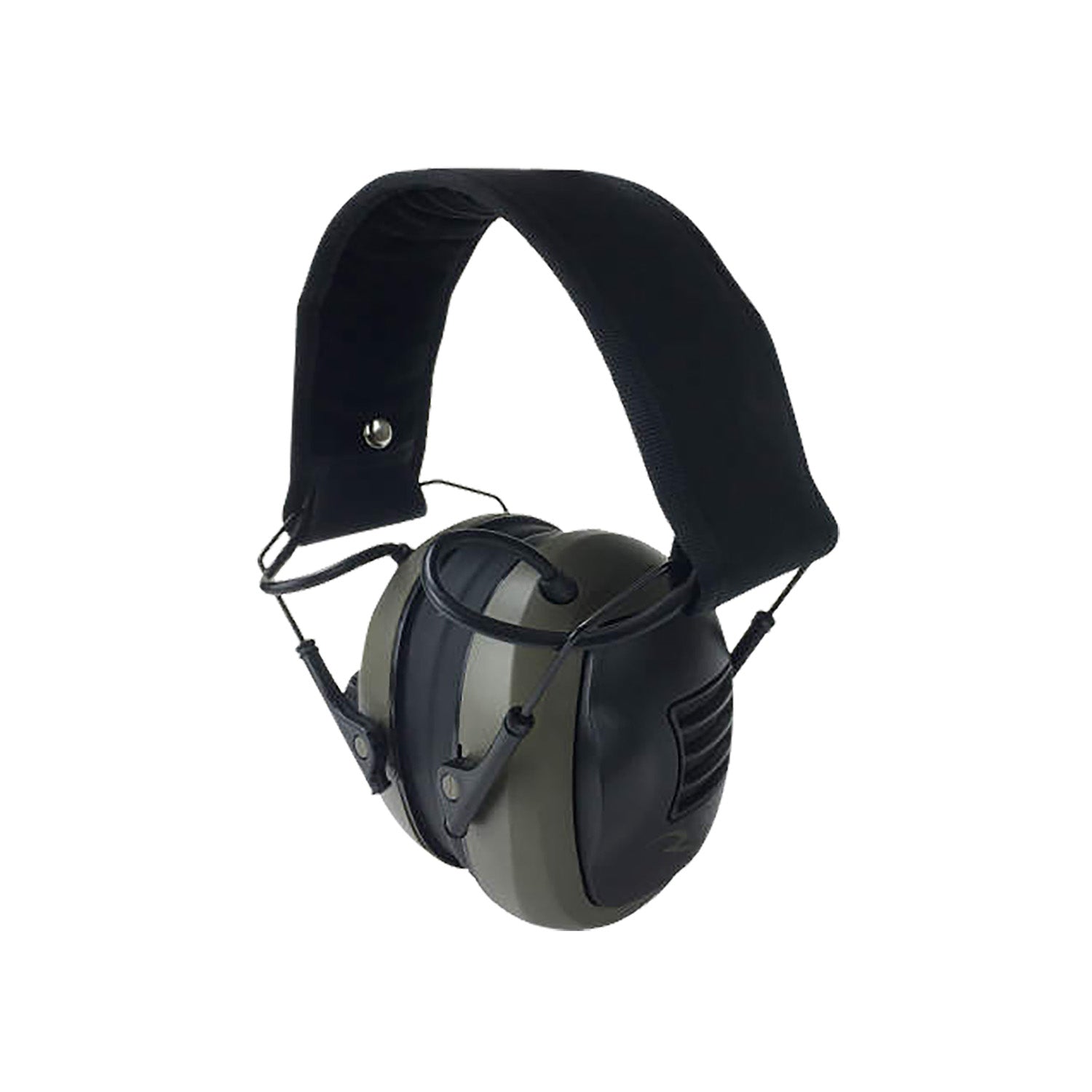 Radians Tactical Diffusor Electronic Earmuff Polymer 23 dB Over-the-Head Tan/Black 1 Pair