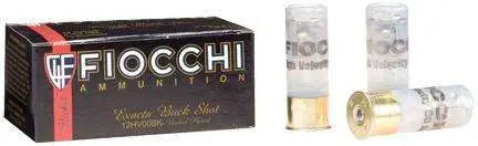 Fiocchi  Shotgun Ammo 12 Gauge 2.75 in 1-1/8 oz 00 Buck