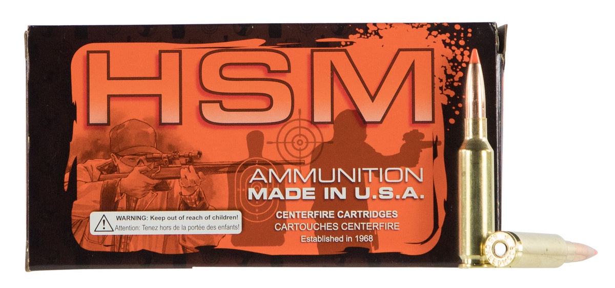 HSM Match Sierra MatchKing Boat Tail Hollow Point 168 Grain .308 Win / 7.62x51mm 2625 fps