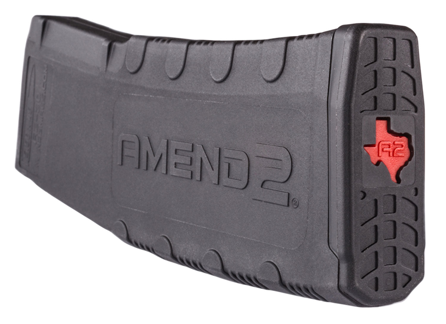 Amend2 .223 Rem/5.56 NATO 30rd Texas NRA Special Edition Polymer Rifle Magazine for AR-15 Black