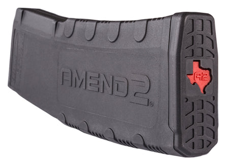 Amend2 .223 Rem/5.56 NATO 30rd Texas NRA Special Edition Polymer Rifle Magazine for AR-15 Black