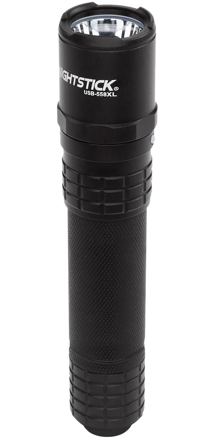 Nightstick USB558XL Multi-Mode USB Rechargeable Tactical Flashlight Black 125/450/1100 Lumens