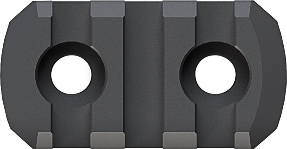 Magpul M-LOK 3-Slot Polymer Rail Accessory Mount Section Black Lightweight
