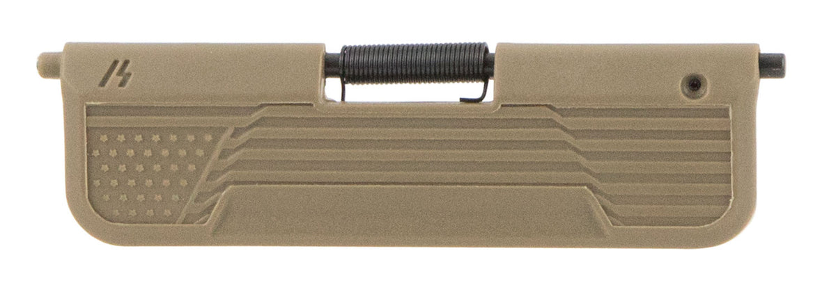AR-15 M4 M16 Ultimate Dust Cover Flag Engraving FDE Polymer by Strike Industries