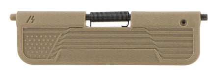 AR-15 M4 M16 Ultimate Dust Cover Flag Engraving FDE Polymer by Strike Industries