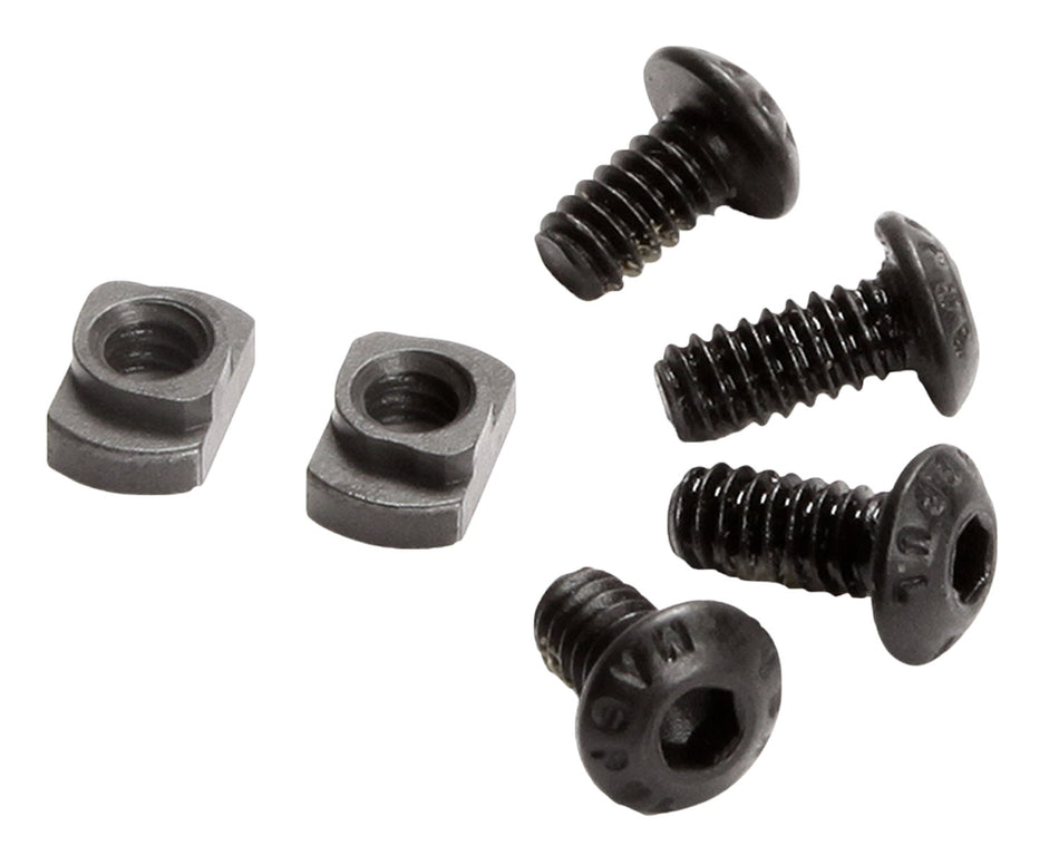Magpul MOE M-LOK T-Nut Hardware Replacement Pack Black Chromoly Steel with Thread Patch (MAG615-BLK)