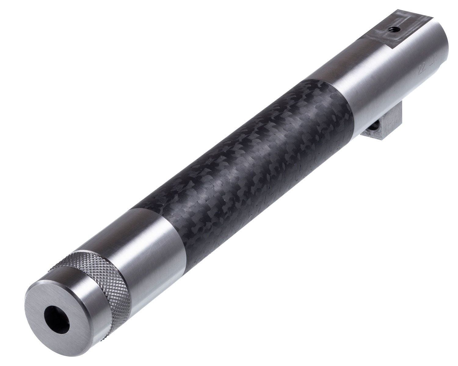 Magnum Research Browning Buck Mark 22LR 7 Inch Black Carbon Fiber Threaded Replacement Barrel BMBAR7GT
