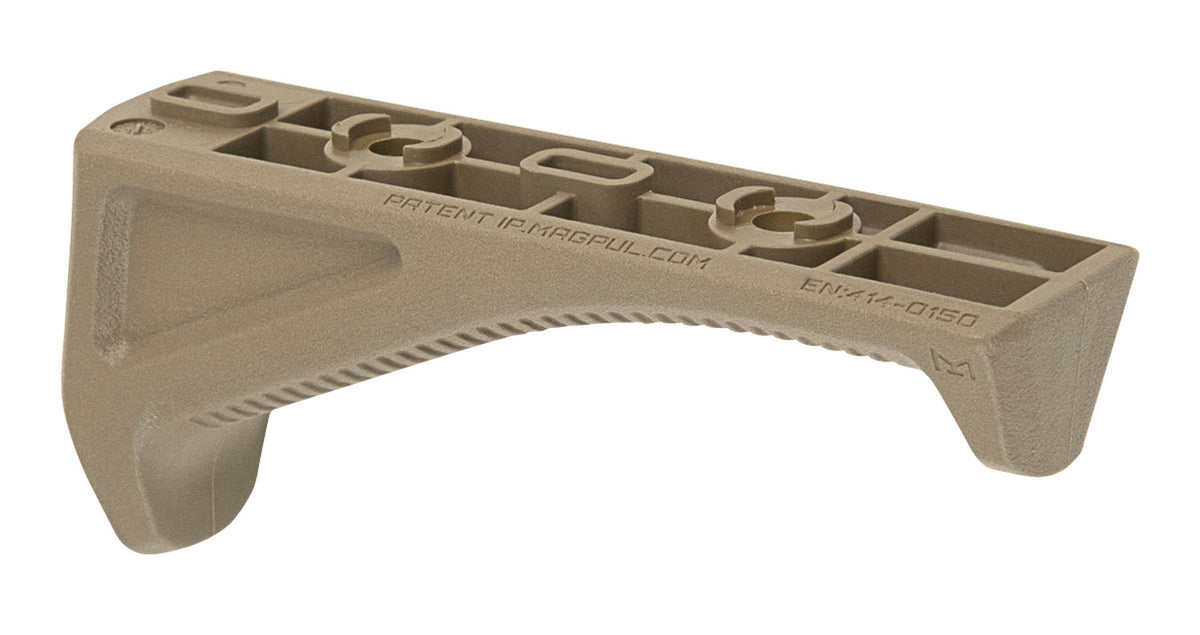 Magpul MAG598-FDE FDE M-LOK Angled Fore Grip Polymer for AR-Platform, Direct M-LOK Mount