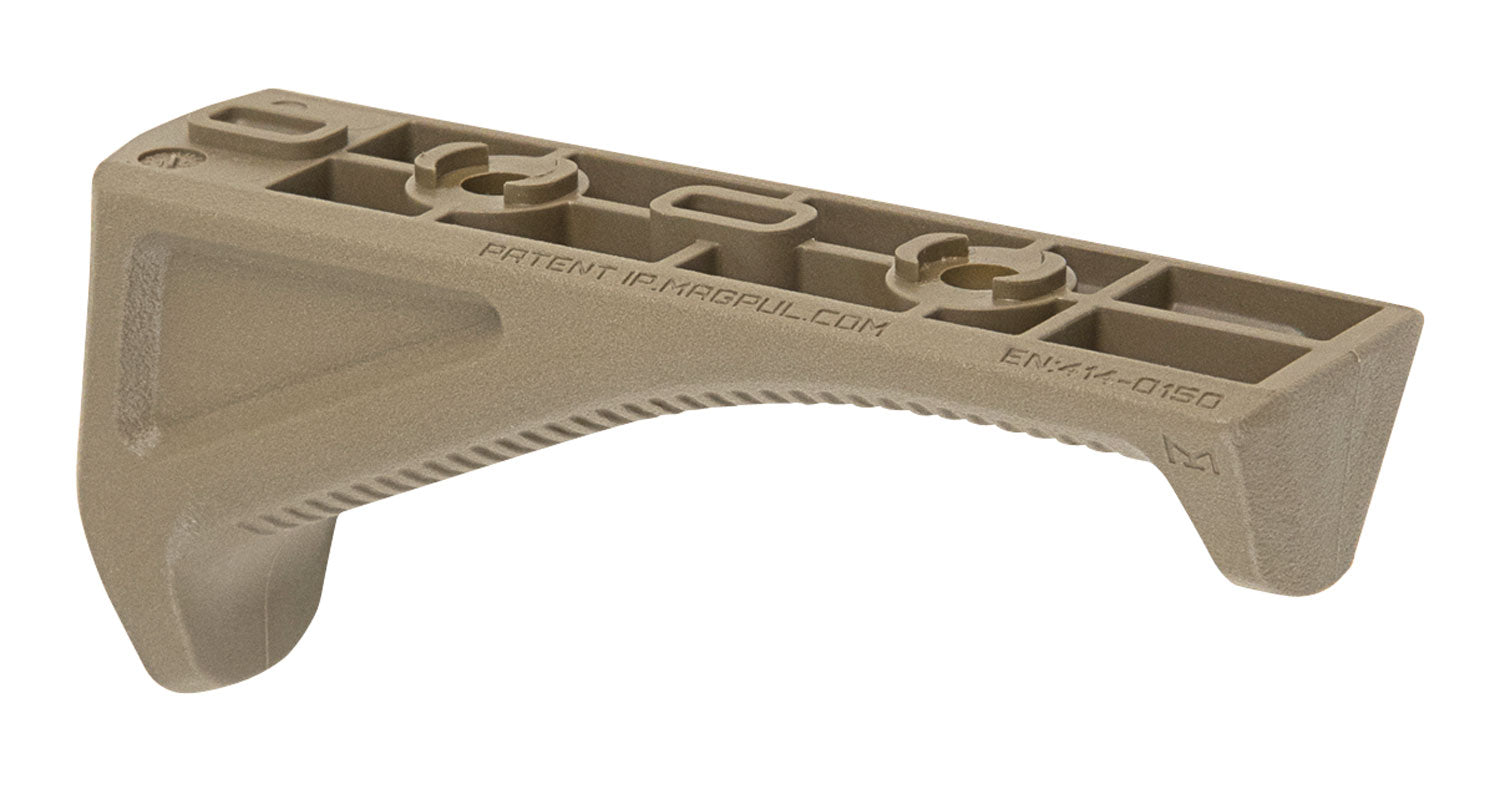Magpul MAG598-FDE FDE M-LOK Angled Fore Grip Polymer for AR-Platform, Direct M-LOK Mount