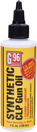 G96 Gun Oil 4oz Synthetic CLP Cleaner Lubricant Preservative Case Pack 12