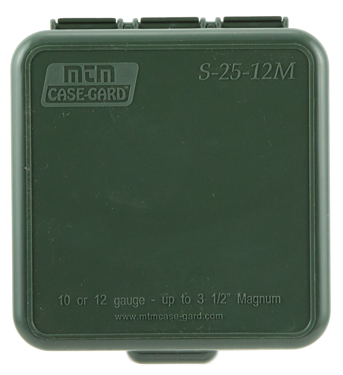 MTM Case-Gard Multi-Gauge Shotshell Box Flip-Top Forest Green Poly 25rd