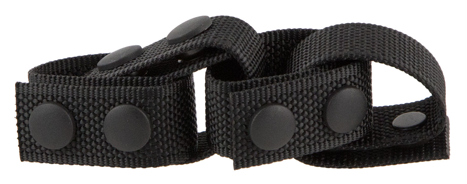 Blackhawk 44B350BK Duty Belt Keeper Black 2" Wide Cordura Nylon