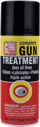 G96 Aerosol Gun Treatment 12oz CLP Polymer Safe Case of 12 Cans