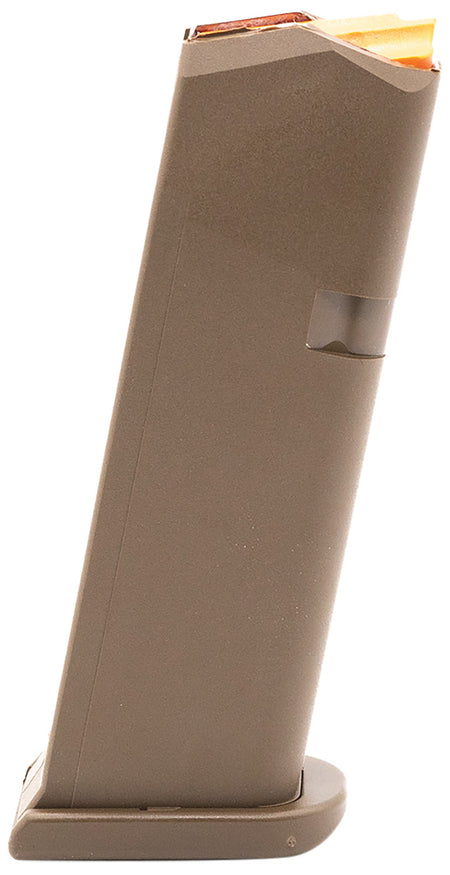 Glock 47461 G19 Magazine 15rd 9mm Luger Flat Dark Earth