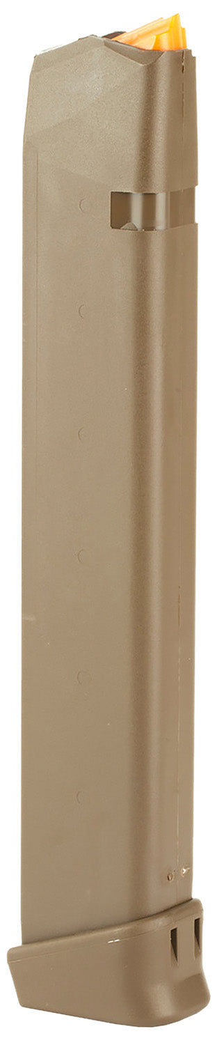 Glock 47463 9mm Luger 33rd FDE Magazine for G17/19/26/34/45