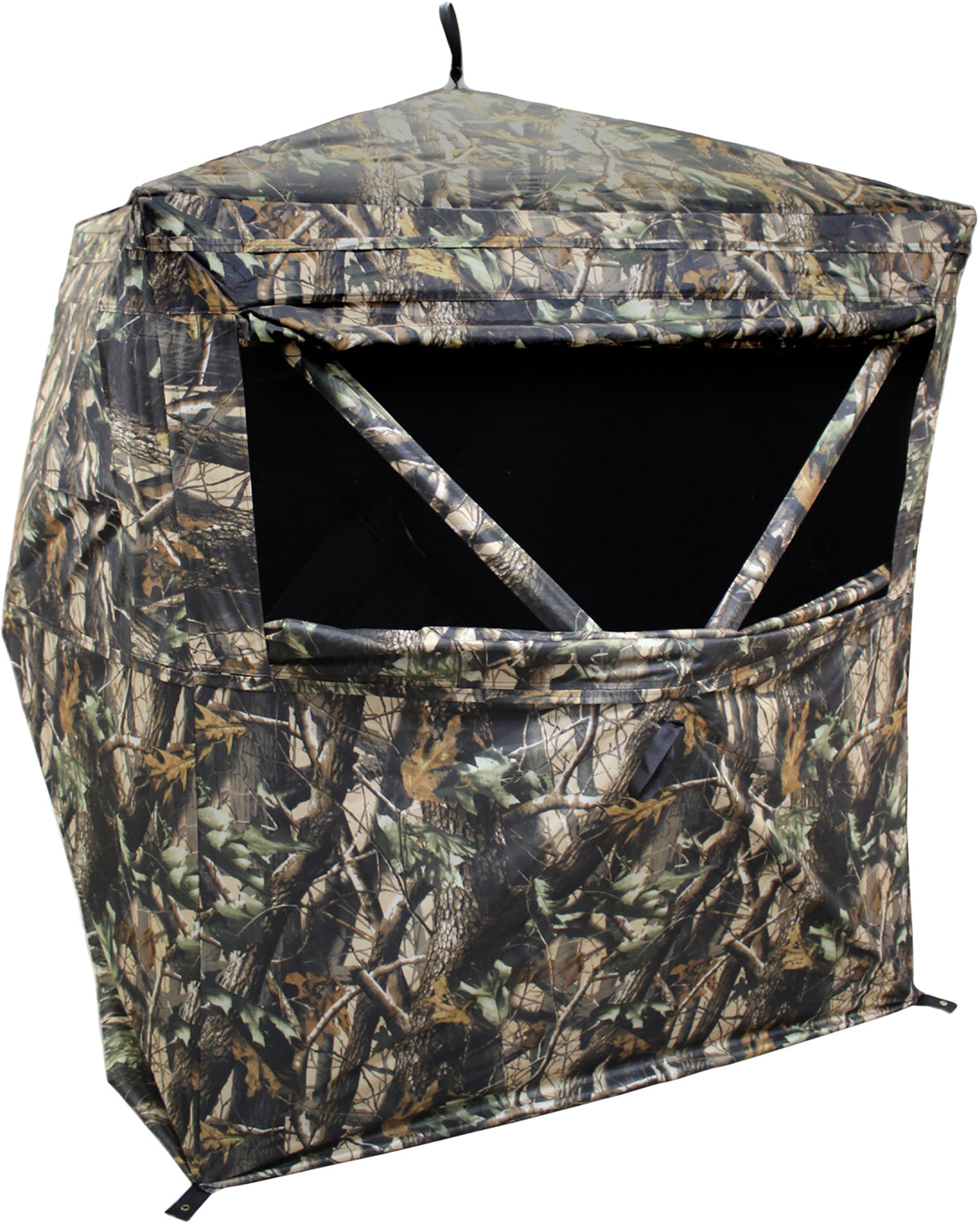 HME Two-Hunter Pop-Up Ground Blind Camo 150D Water Resistant Shell
