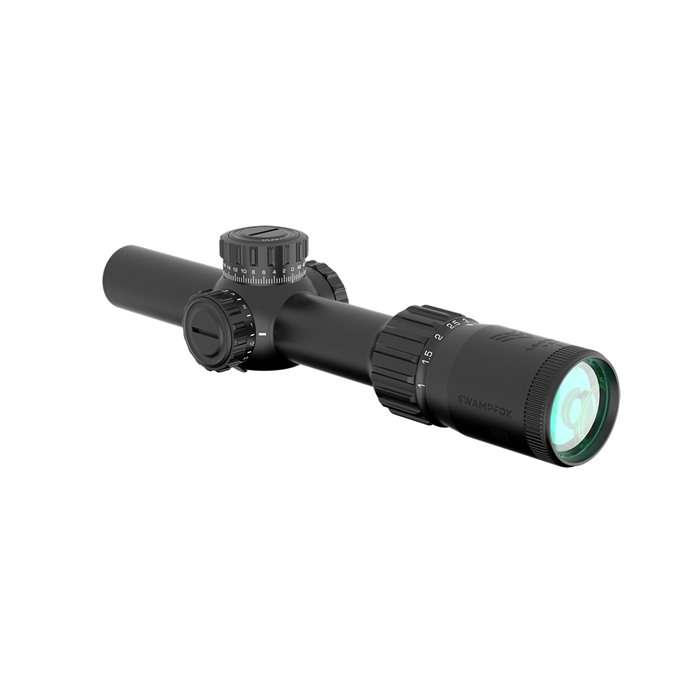 Swampfox Optics Tomahawk II LPVO 1-4x24mm Green BDC Illuminated