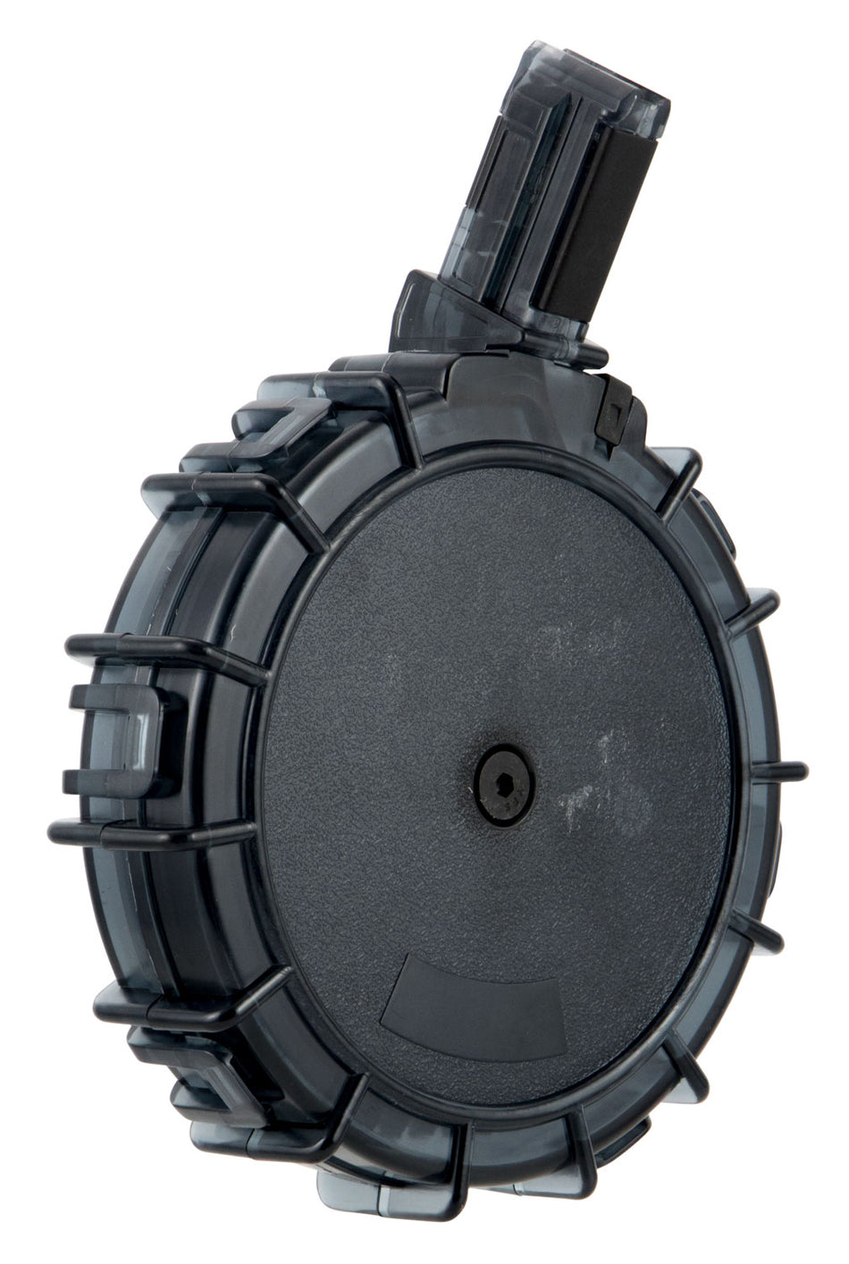 ProMag REMA3 Remington 597 Compatible 55-Round .22 LR Smoke Polycarbonate Drum Rifle Magazine