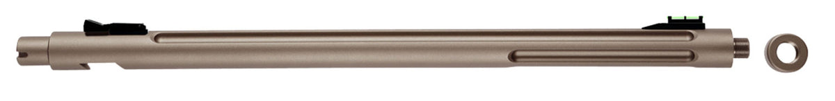 Tactical Solutions 22 LR 16.5" Quicksand Fluted Threaded Bull Barrel with Sights for Ruger 10/22
