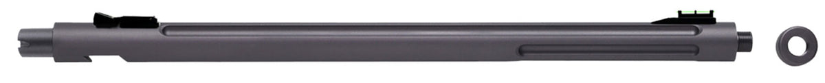 Tactical Solutions 22 LR 16.5" Gunmetal Gray Fluted Threaded Bull Barrel with Sights for Ruger 10/22