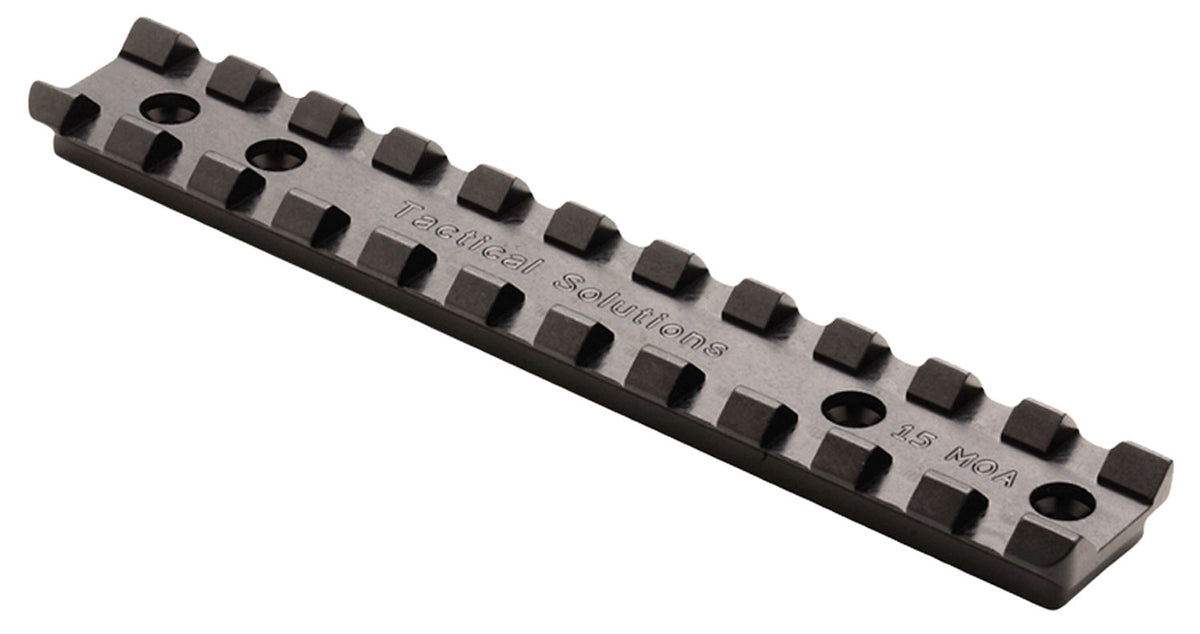 Tactical Solutions 1022SR15MOA Long-Range 15 MOA Scope Rail for 10/22 Black