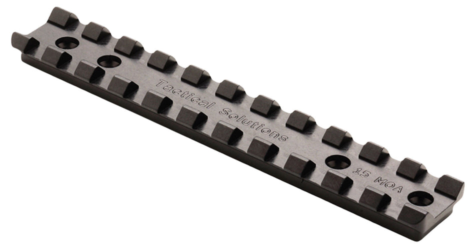 Tactical Solutions 1022SR15MOA Long-Range 15 MOA Scope Rail for 10/22 Black