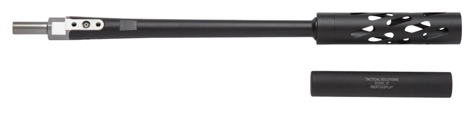 Tactical Solutions 22 LR 16.63" Matte Black Tapered Threaded Barrel with Display Suppressor for Ruger 10/22 Takedown