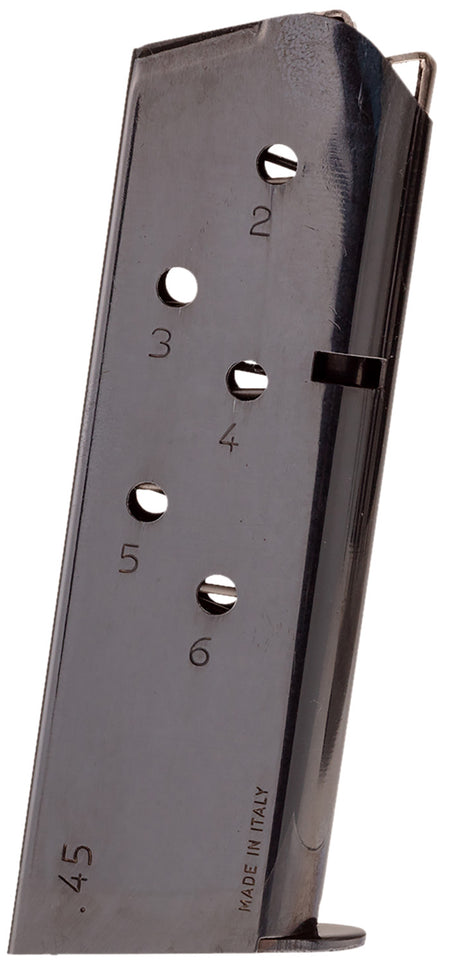 Taurus 358001401 .45 ACP 6rd Blued Metal 1911 Officer Magazine
