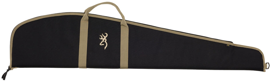 Browning Plainsman Rifle Case 44" Black/Tan 600D Polyester with Open-Cell Foam 1410049244