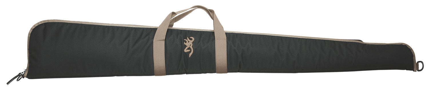 Browning Plainsman Shotgun Case 52" Black/Tan 600D Polyester with Open-Cell Foam 1410049152