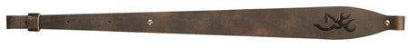 Browning 122488 Big Buckmark Brown Leather Rifle Sling