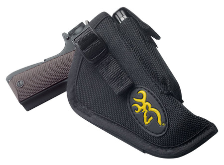 Browning Ballistic Nylon Belt Loop Holster Black with Mag Pouch for Browning 1911 Pistol Right Hand