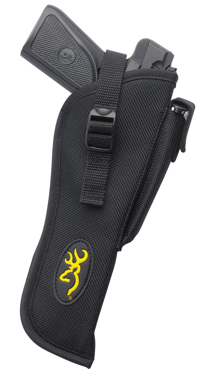 Browning Ballistic Nylon Belt Loop Holster Black with Mag Pouch for Browning Buck Mark Pistol Right Hand