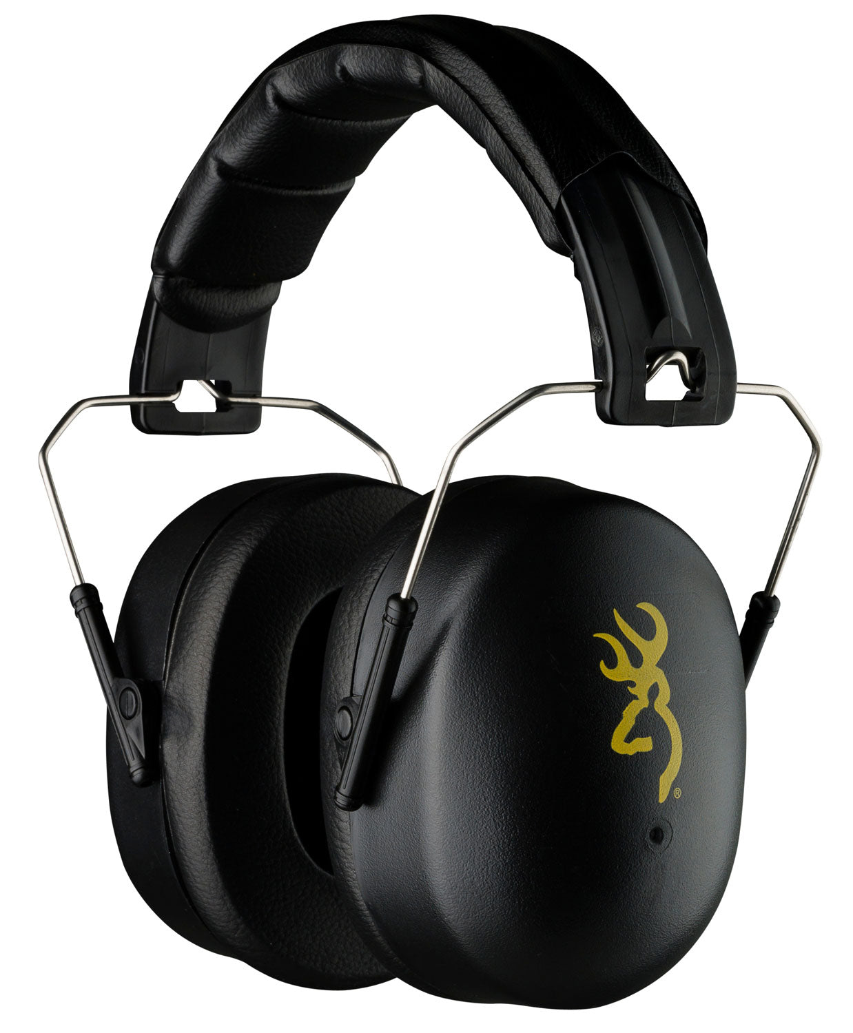 Browning HDR Range Earmuff 37dB Noise Reduction Over-Head Black Adult