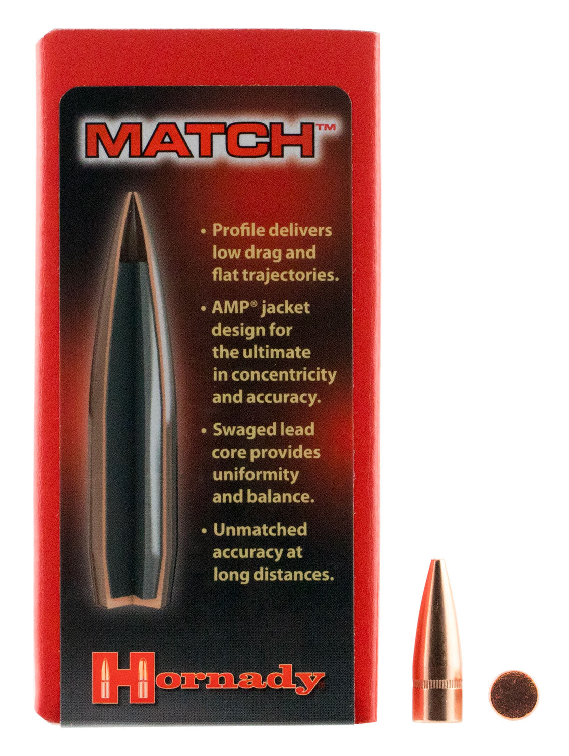 Hornady Traditional Varmint 30 Cal .308 125gr Hollow Point Reloading Bullets 100/Box
