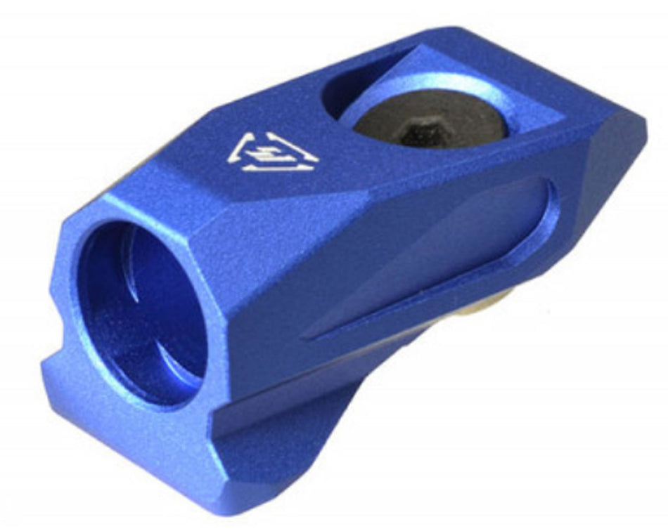 Strike Industries Link Angled QD Sling Mount Blue – Aircraft Aluminum, KeyMod/M-LOK Compatible