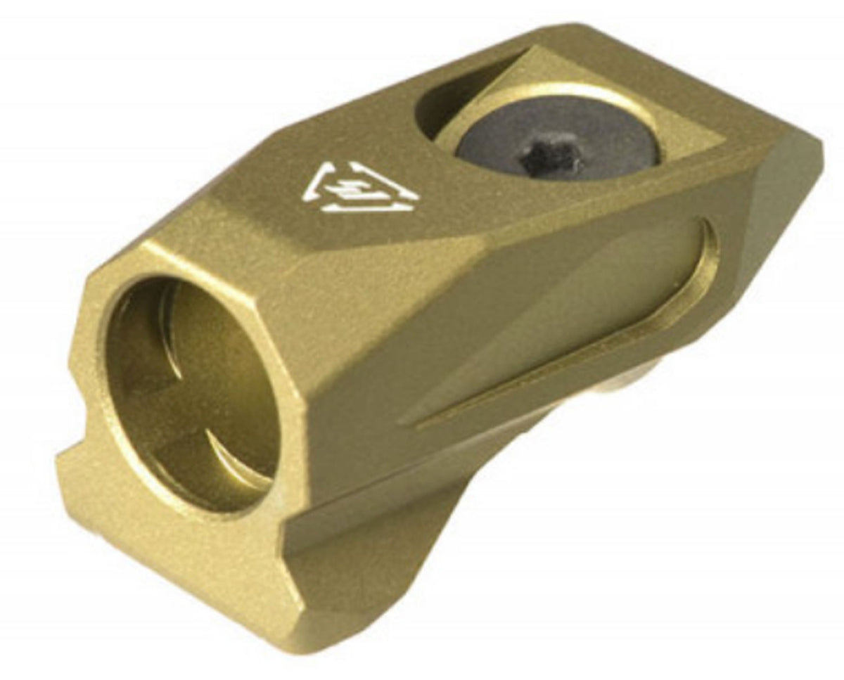 Strike Industries Flat Dark Earth Angled QD Mount for KeyMod and M-Lok Platforms