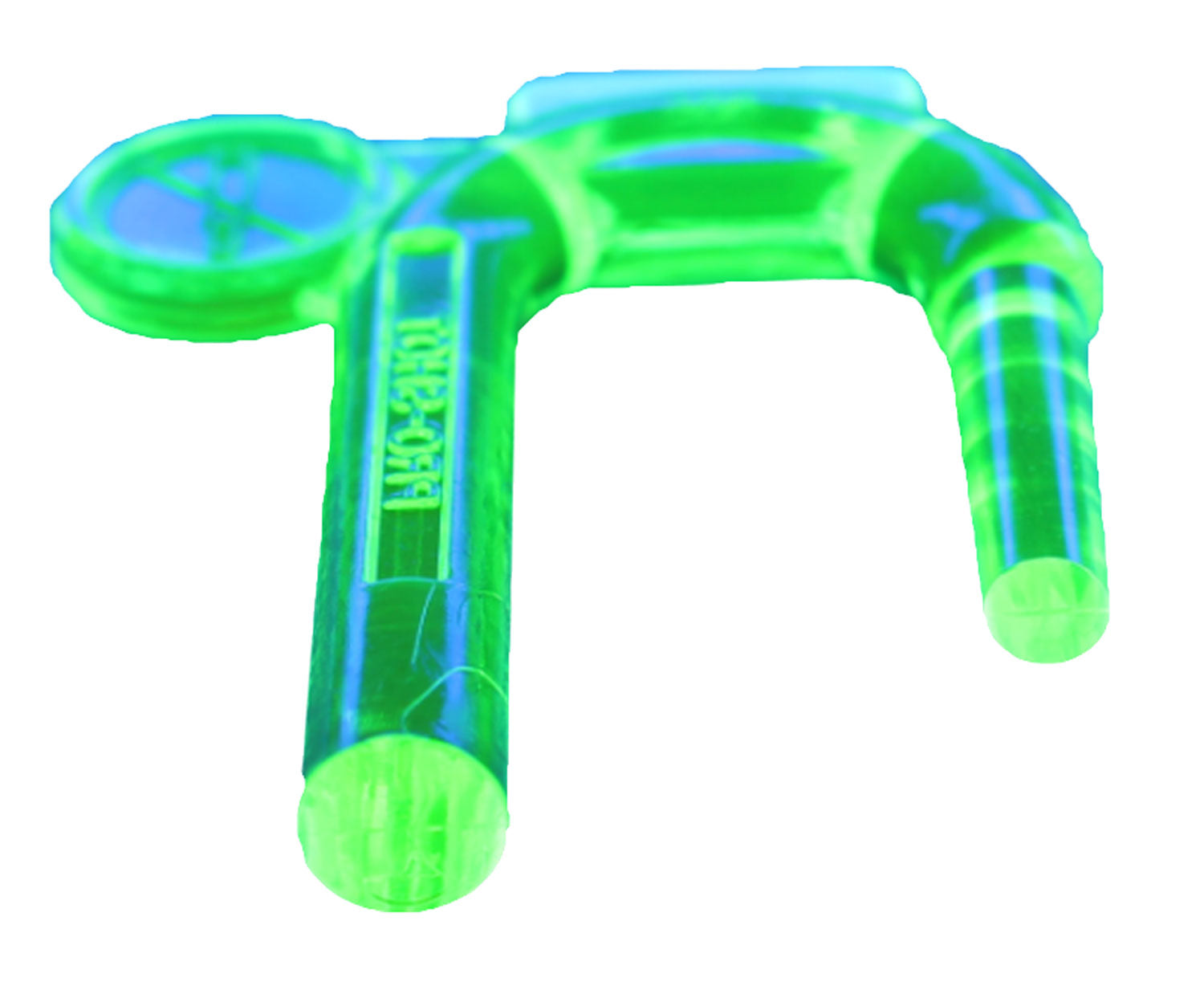 Pro-Shot BL2CFGREEN 2 Pack UV Fiber Optic Bore Light Chamber Flag Illuminator .22 Cal & Up Neon Green