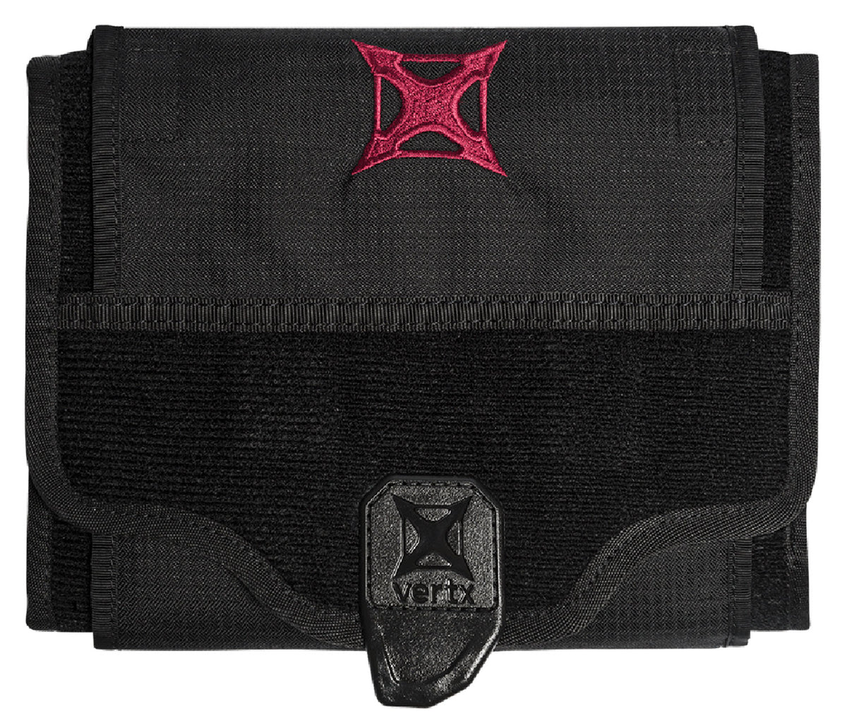 Vertx Tactigami Large Gear Organizer Pouch Black Cordura Velcro Close