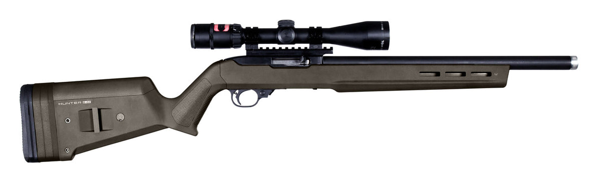 Magpul Hunter X-22 Ruger 10/22 Replacement Stock OD Green Synthetic Adjustable MAG548-ODG