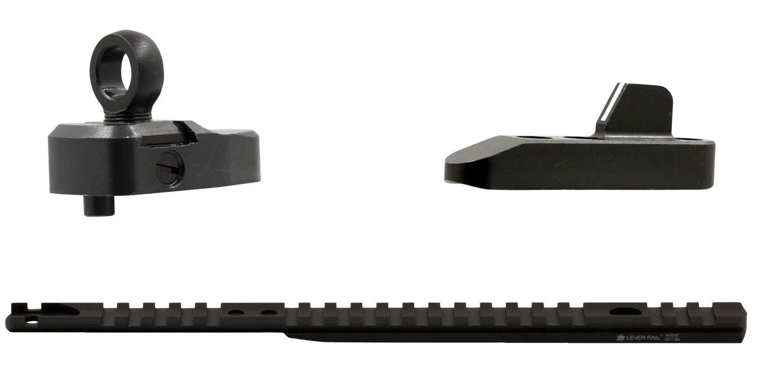 XS Sights ML10015 Lever Rail Optic Mount & Ghost Ring Sight Set - Marlin 1895