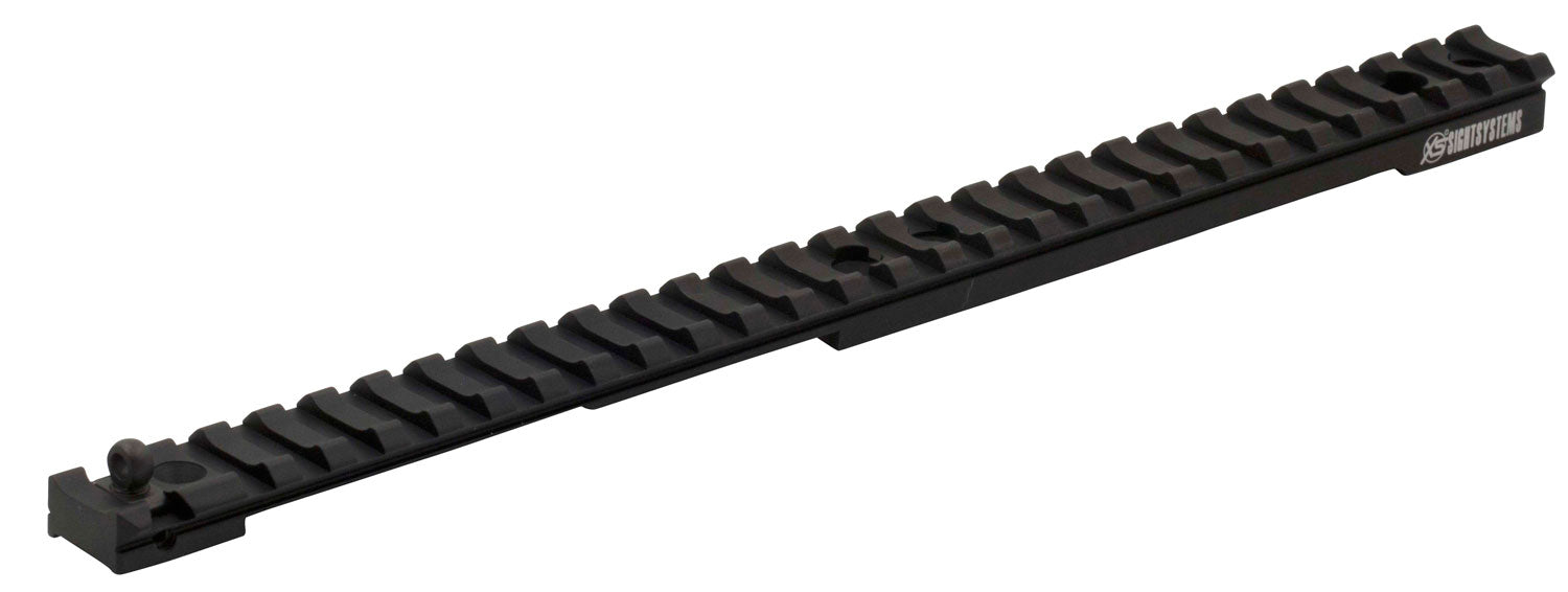 XS Sights RU5000RN Long Rail Optic Mount with Ghost Ring Sight for Ruger GunSite Scout