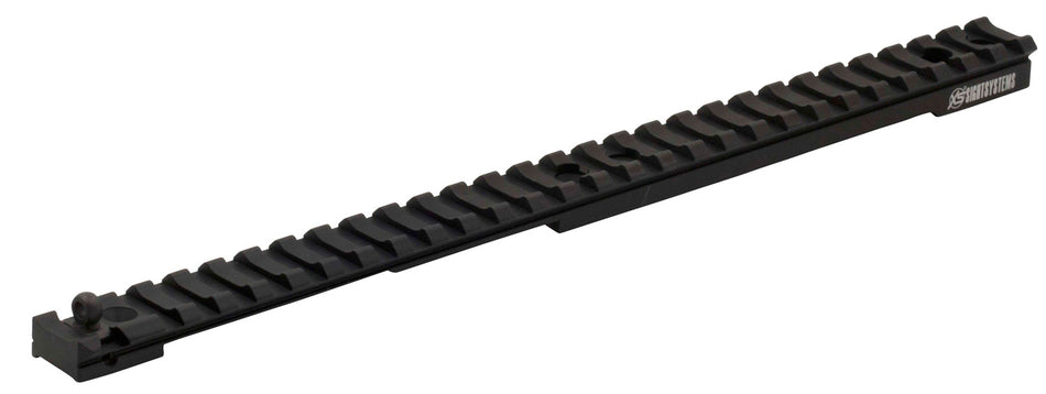 XS Sights RU5000RN Long Rail Optic Mount with Ghost Ring Sight for Ruger GunSite Scout