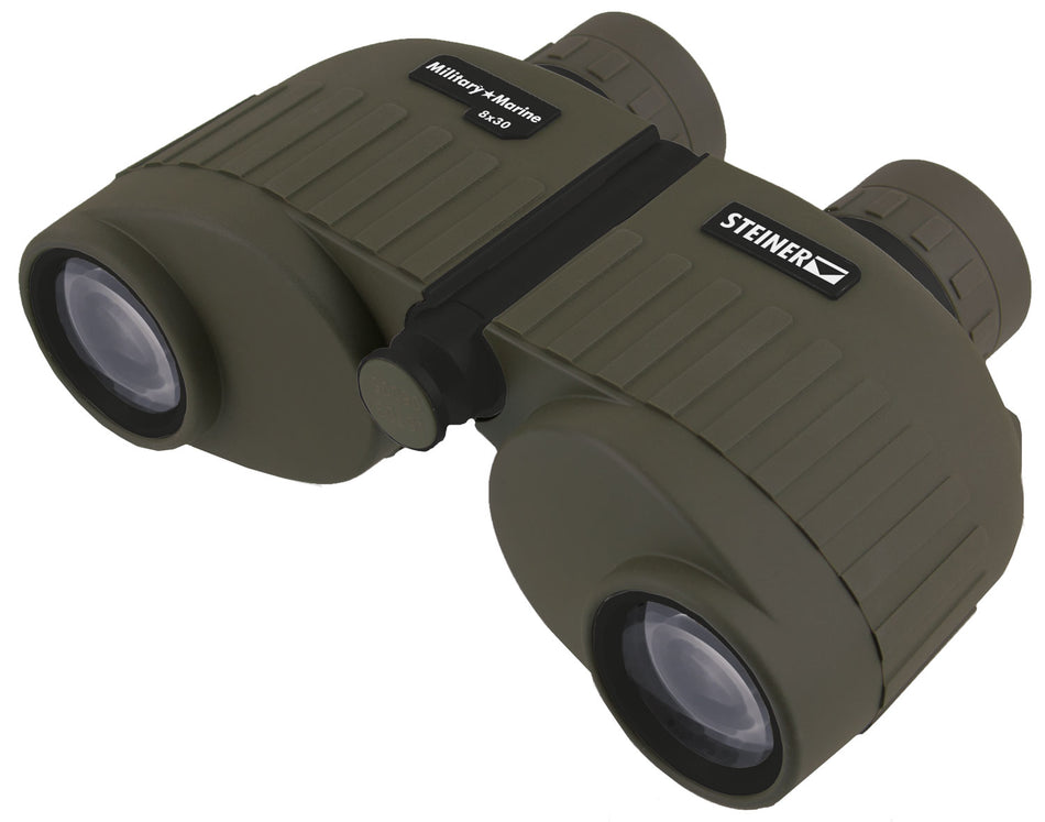 Steiner Military-Marine 8x30mm Sports-Auto Focus Porro Prism Binocular OD Green Makrolon