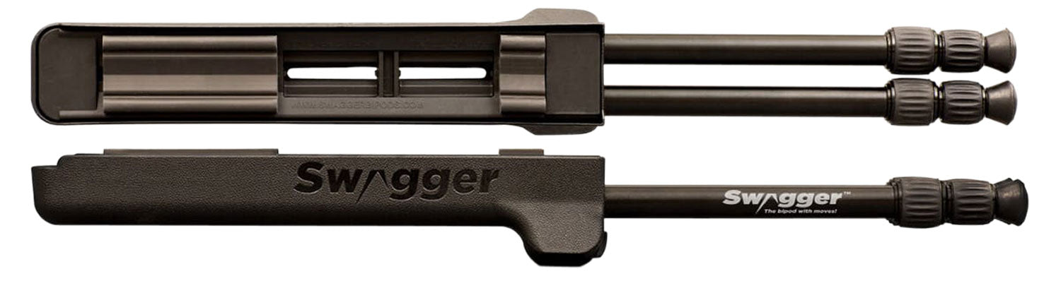 Swagger SWAGBPHT42 Hunting Bipod, 9.75" to 41.25" Telescoping Legs, Impact-Resistant Polymer Construction