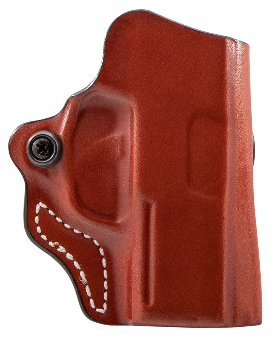 DeSantis Mini Scabbard Outside Waistband Tan Leather Holster Sig P365 Right Hand