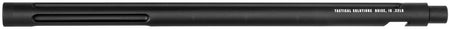Tactical Solutions 22 LR 16.5" Matte Black Fluted Threaded Bull Barrel for Ruger 10/22