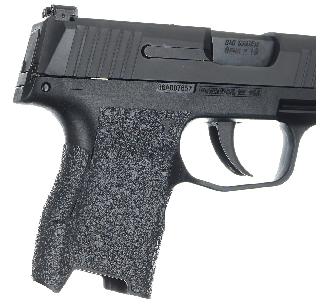 Talon Grips 021R Textured Rubber Stick-On Grip for Sig Sauer P365, Black