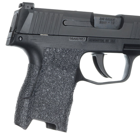 Talon Grips 021R Textured Rubber Stick-On Grip for Sig Sauer P365, Black
