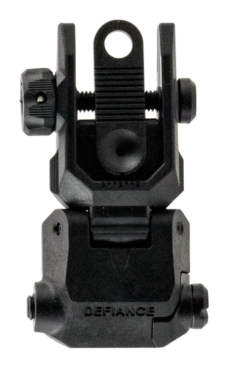 Kriss Defiance Rear Flip-Up Polymer Iron Sight Black AR-15 DAPRSBL00